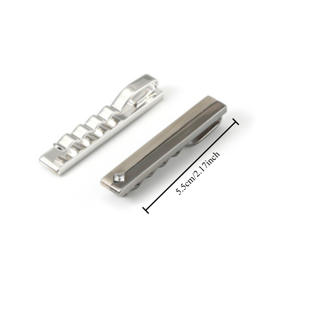 Simple Geometric Diamond Studd - đánh giá và giá Cufflinks Silver Set