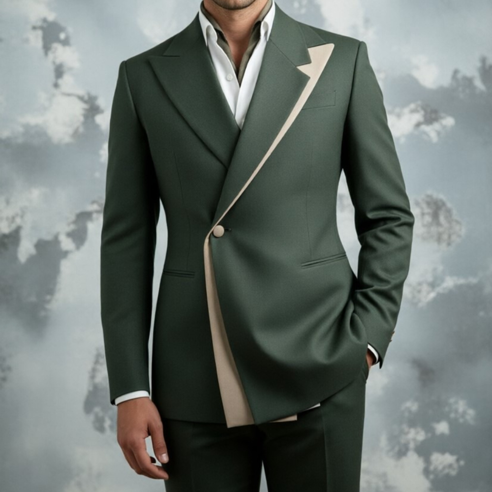 Slim Fit Men Wedding Suits Ele - đánh giá và giá Men Formal Wear Red