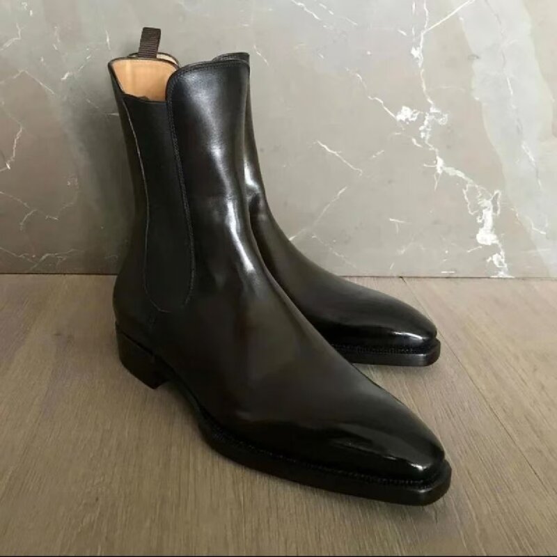 Men Fashion Chelsea Boots Blac - đánh giá và giá Men Formal Wear Brands