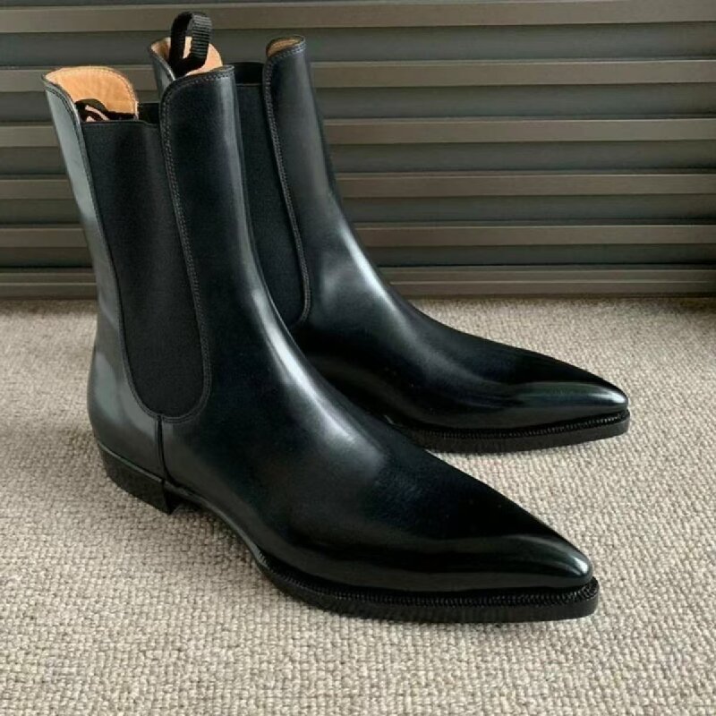 Men Fashion Chelsea Boots Blac - đánh giá và giá Men Formal Wear Brands