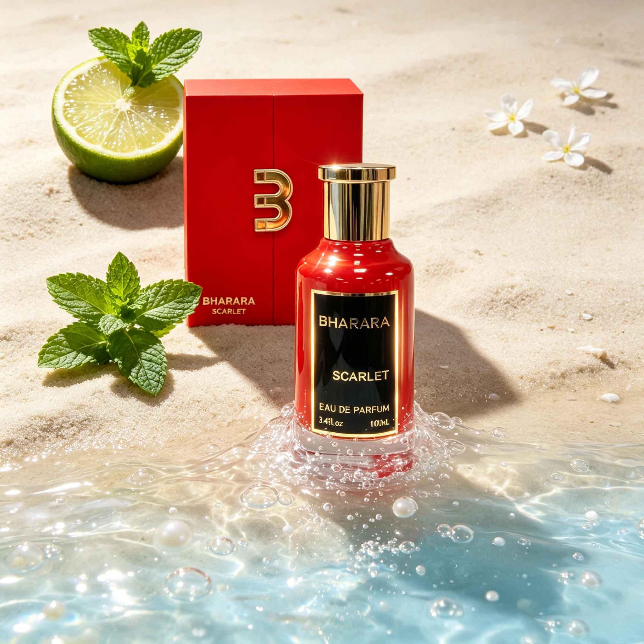 Bharara Scarlet Eau De Parfum  - đánh giá và giá Men Formal Wear Red