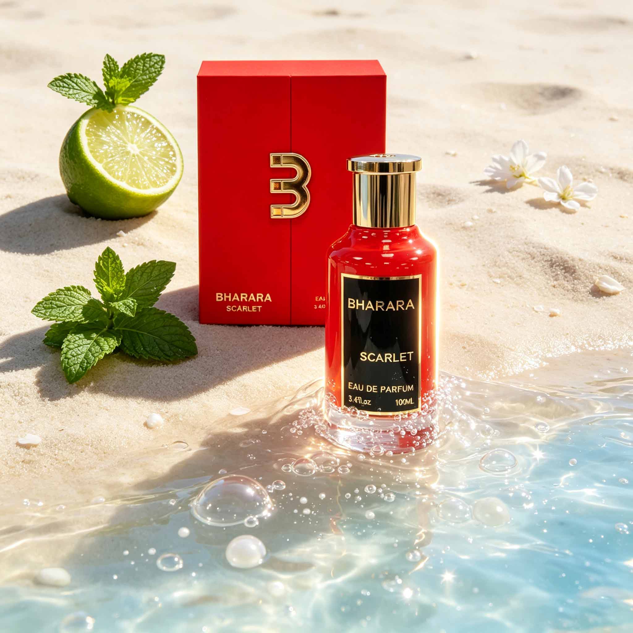 Bharara Scarlet Eau De Parfum  - đánh giá và giá Men Formal Wear Red