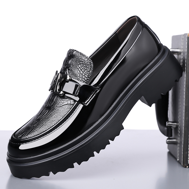 Men Leather Shoes Spring Briti - đánh giá và giá Formal Men Daily Wear Footwear