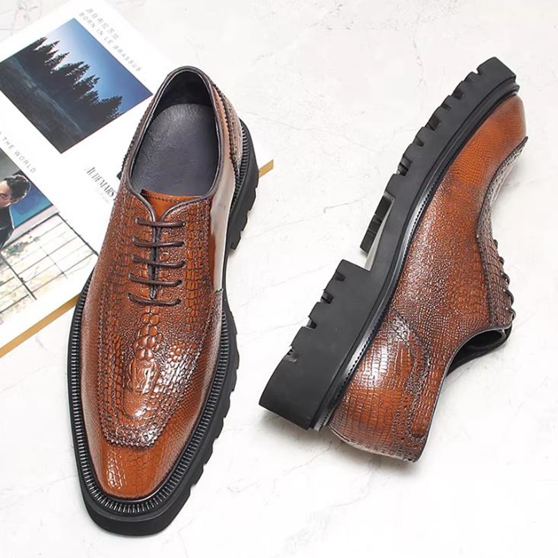 High-end Crocodile-pattern Lea - đánh giá và giá High End Men'S Formal Wear