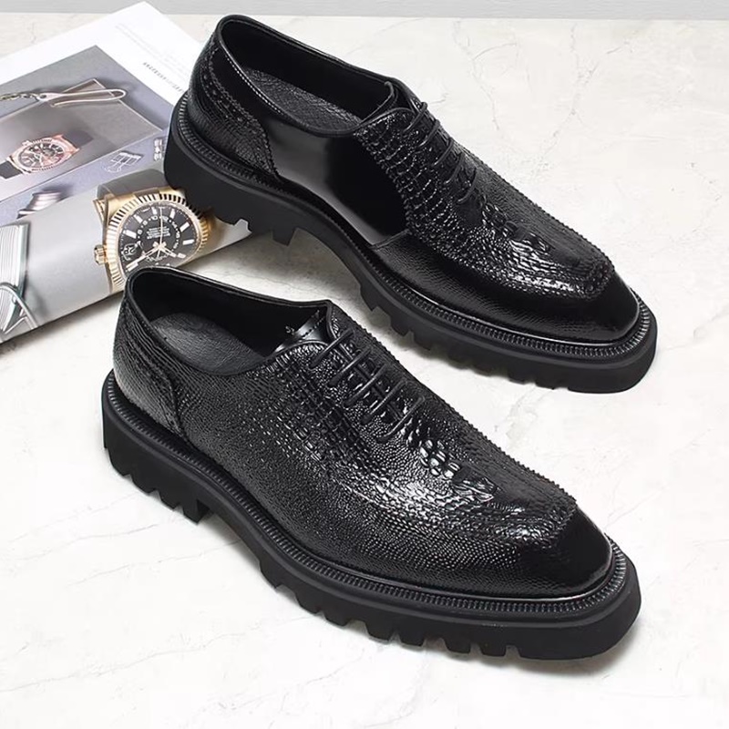 High-end Crocodile-pattern Lea - đánh giá và giá High End Men'S Formal Wear