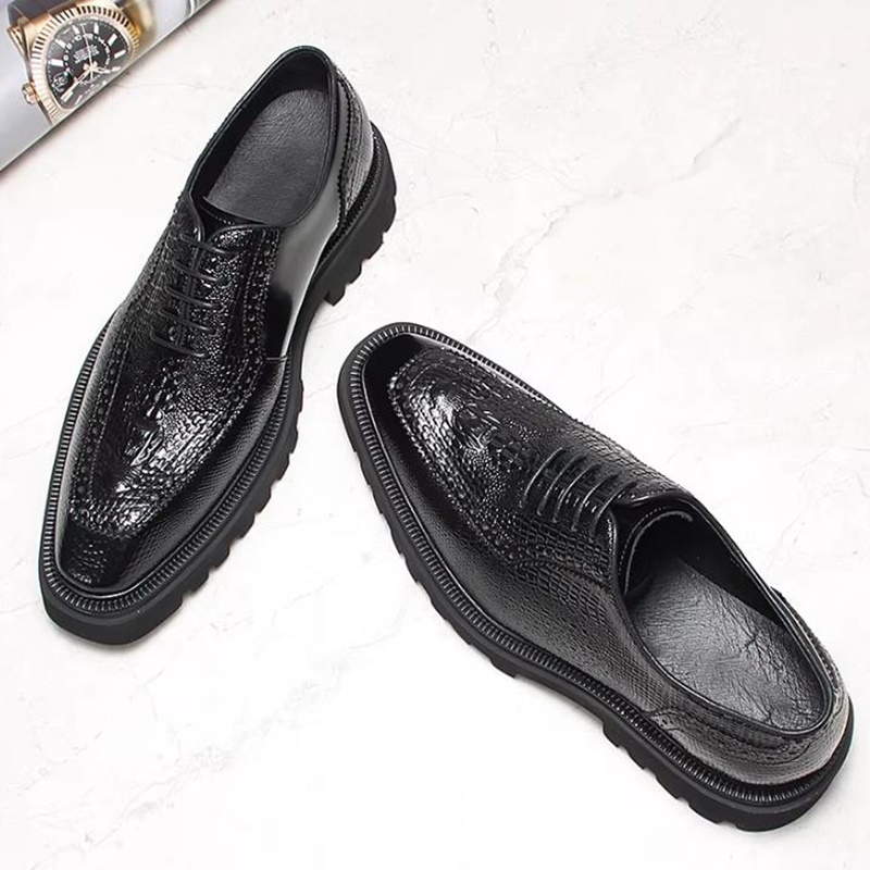 High-end Crocodile-pattern Lea - đánh giá và giá High End Men'S Formal Wear