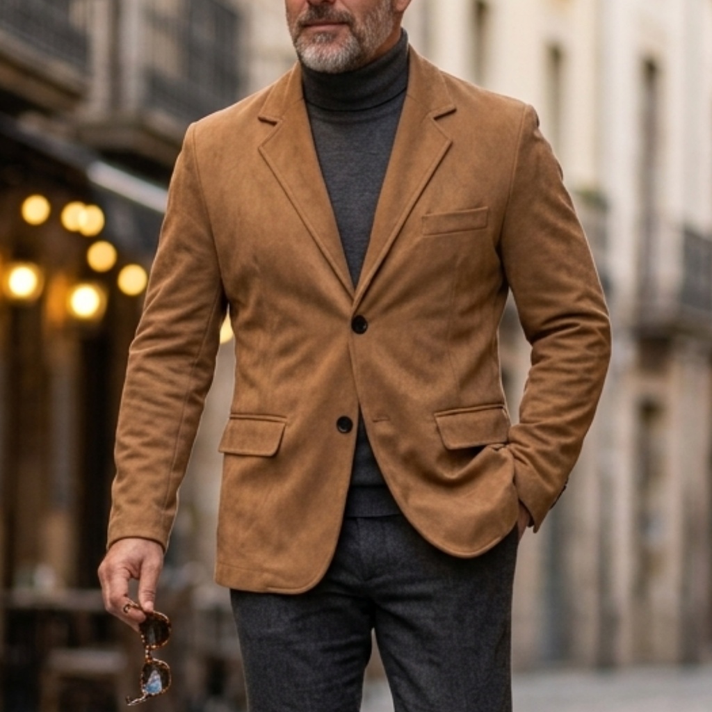Men's Vintage Smart Casual Sue - đánh giá và giá Men'S Formal Wear In Winter