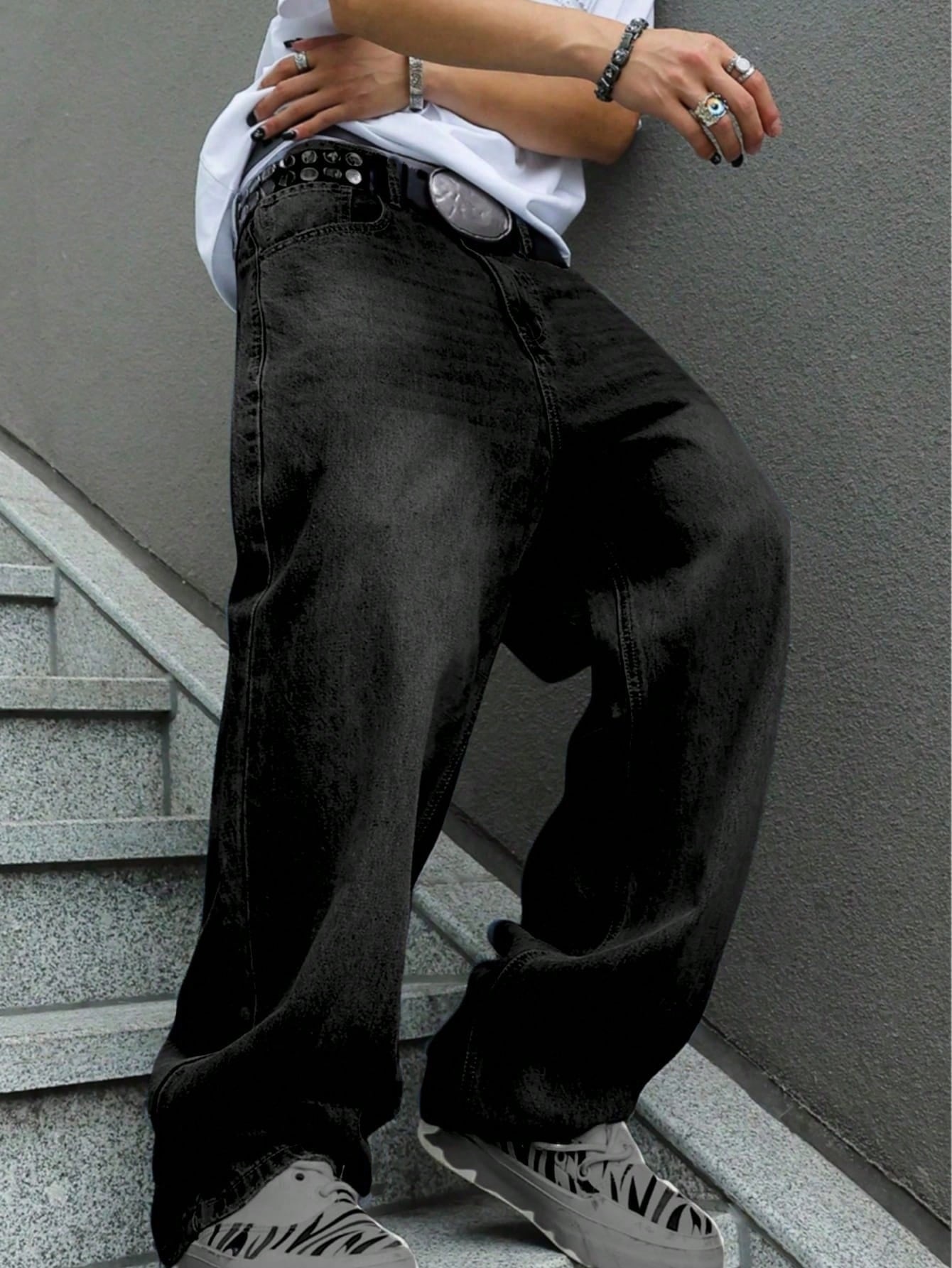 Men'S Straight-Leg Loose Jeans - đánh giá và giá Men'S Style Formal Wear