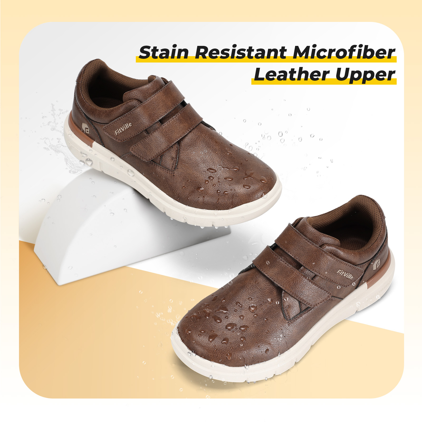 FitVille Wide Diabetic Shoes D - đánh giá và giá Formal Men Daily Wear Footwear