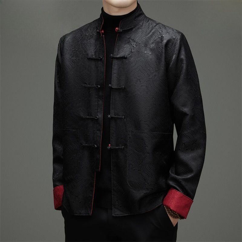 Tang-style Men Long-sleeved Do - đánh giá và giá Men'S Style Formal Wear