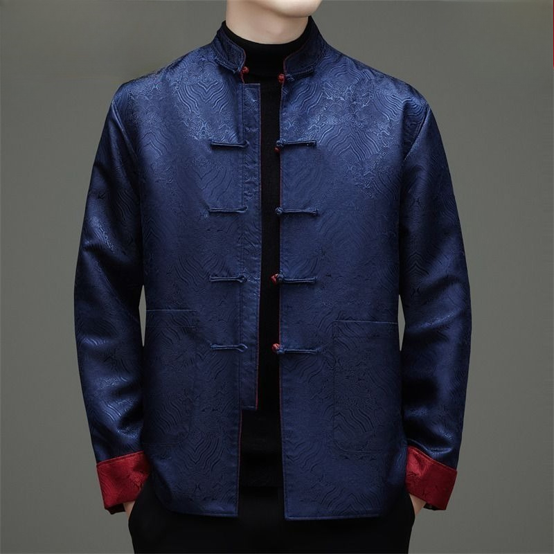 Tang-style Men Long-sleeved Do - đánh giá và giá Men'S Style Formal Wear