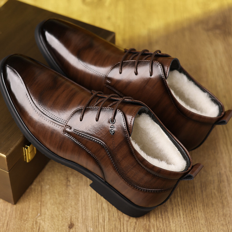 Men's Winter Leather Shoes Vel - đánh giá và giá Men'S Style Formal Wear