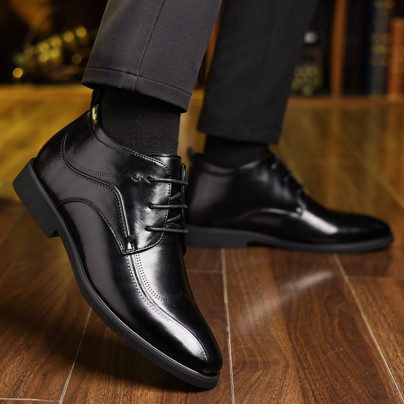Men's Winter Leather Shoes Vel - đánh giá và giá Men'S Style Formal Wear